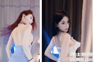 抖音丨香香的夜日梦 巨乳女神 性感乳贴丁字裤抖奶热舞​...